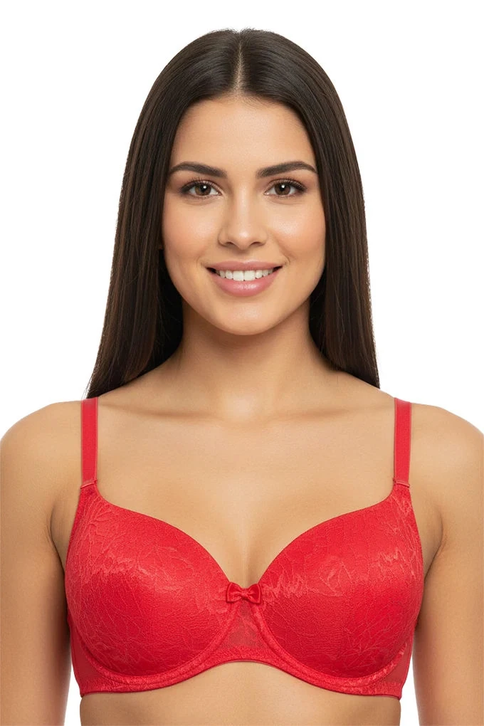 120824 Cup B Underwire Laced Bra