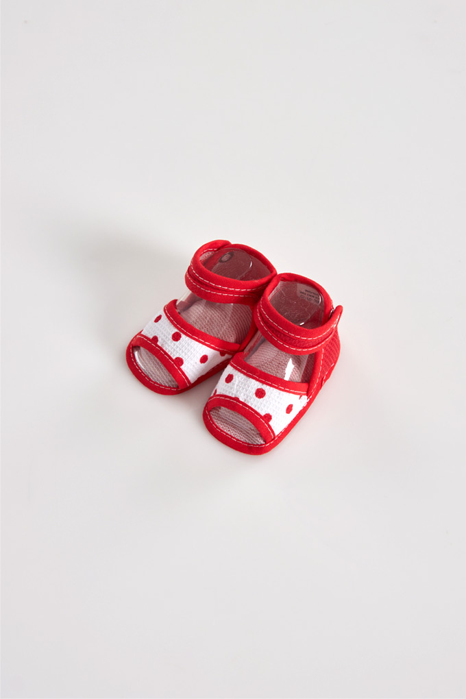 Dots Printed Baby Booties