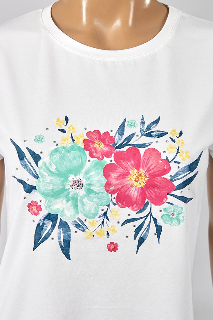 Garden Woman Printed T-Shirt