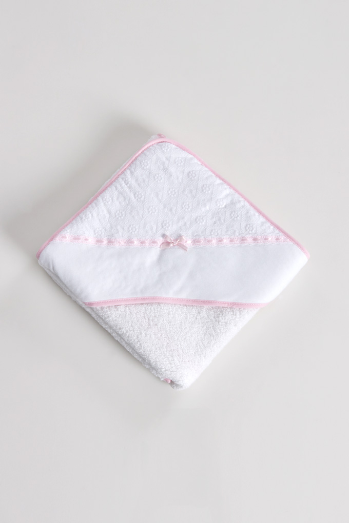 English Embroidery Baby Towel