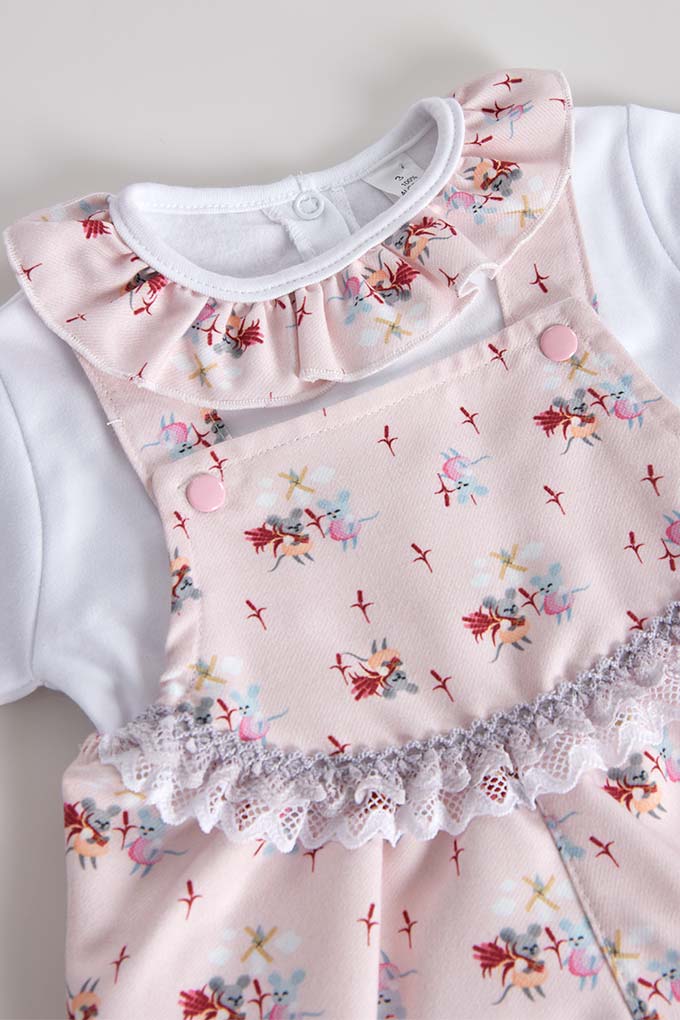 Little Mousses Printed Thermal Baby Romper