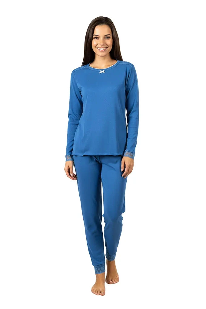 3059 Woman Laced Pyjama Set