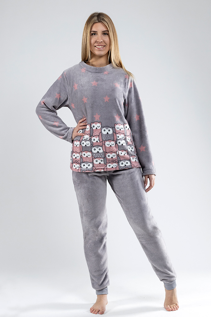 Pijama Estampado Coralina Senhora 2942_1