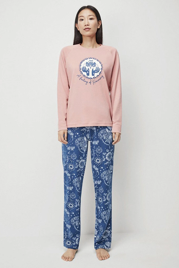 Harmony Woman Printed Pyjama Set