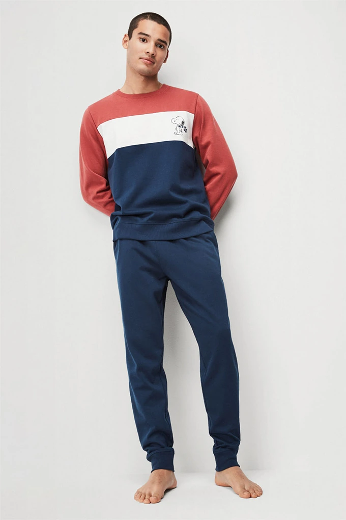 Snoopy Man Printed Pyjama Set