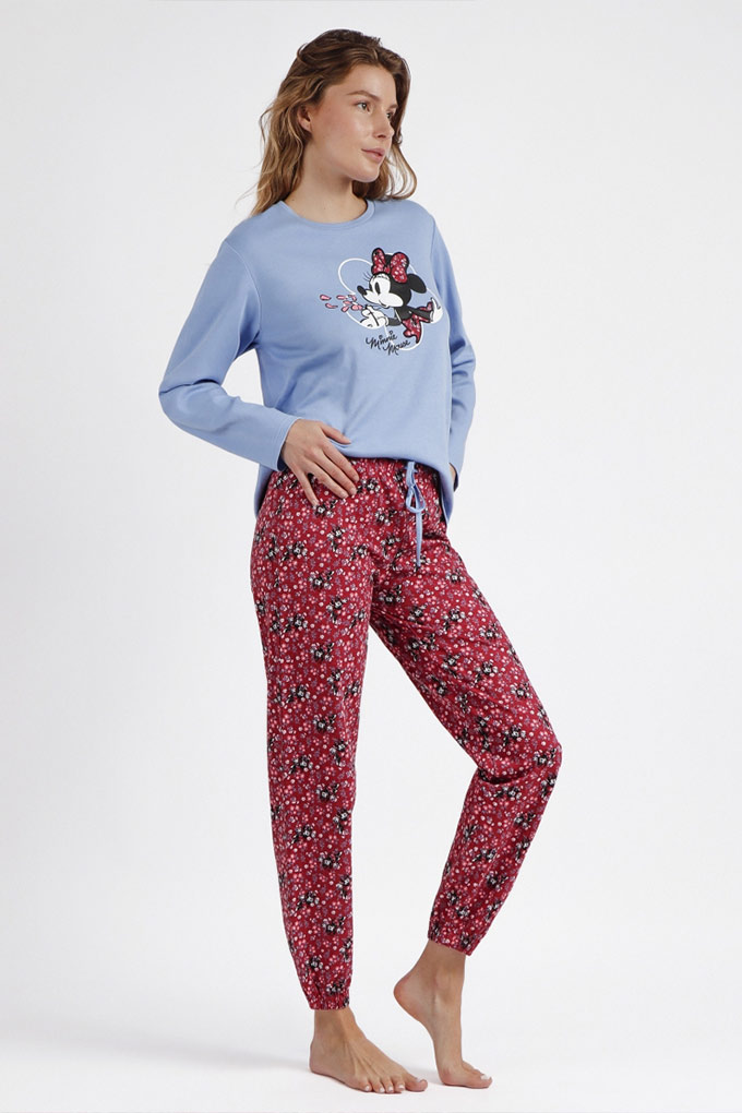 Minnie Woman Printed Pyjama Set
