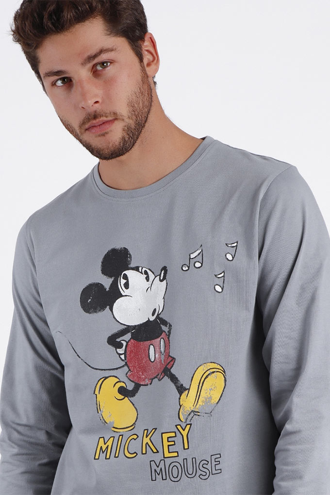 Mickey Mouse Man Printed Pyjama Set