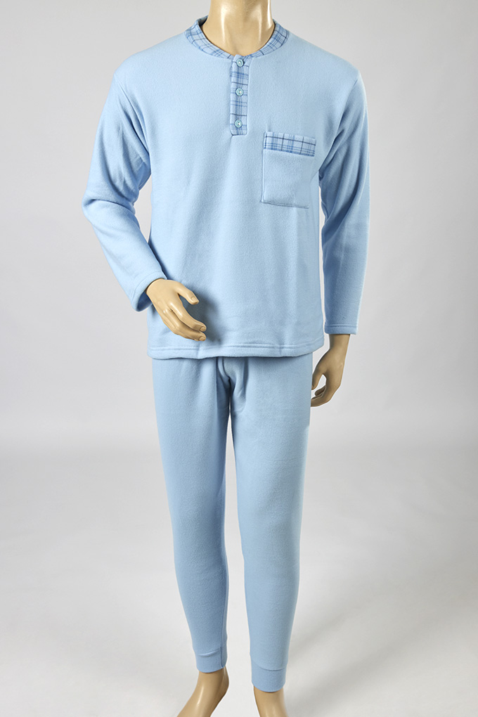 Pijama Liso Polar Homem 780_1