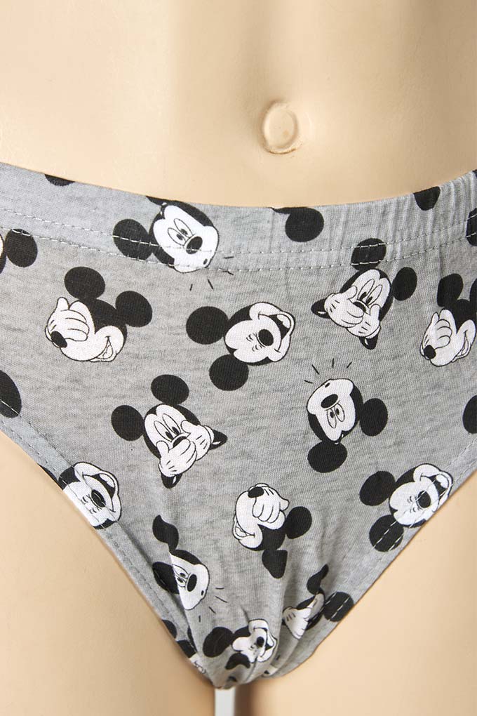 Mickey Boy Printed Bikini Knickers