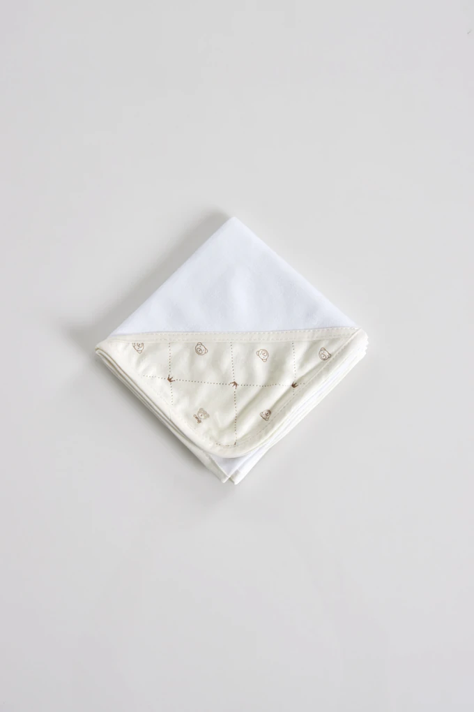 Velvet Printed Burp Cloth