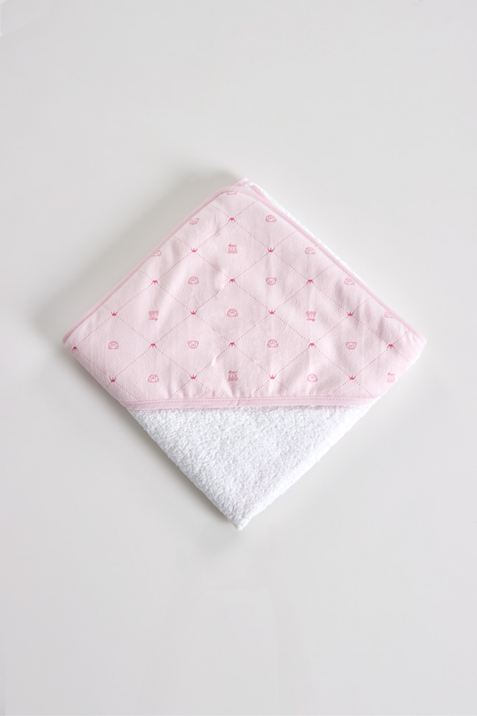 Velvet Printed Baby Towel