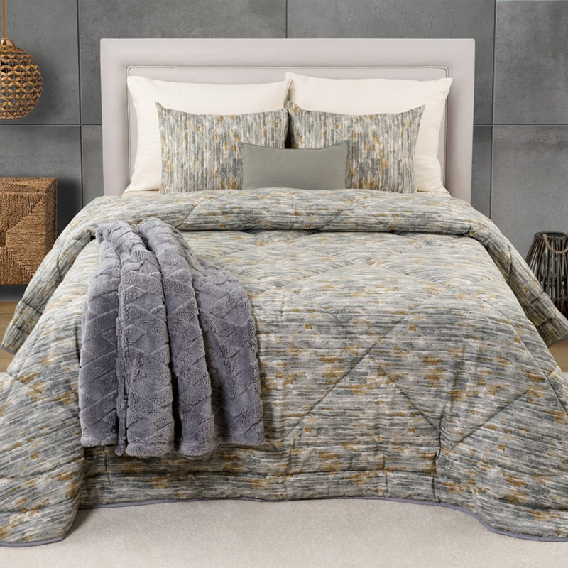 Cairo Printed Quilted Bedspread