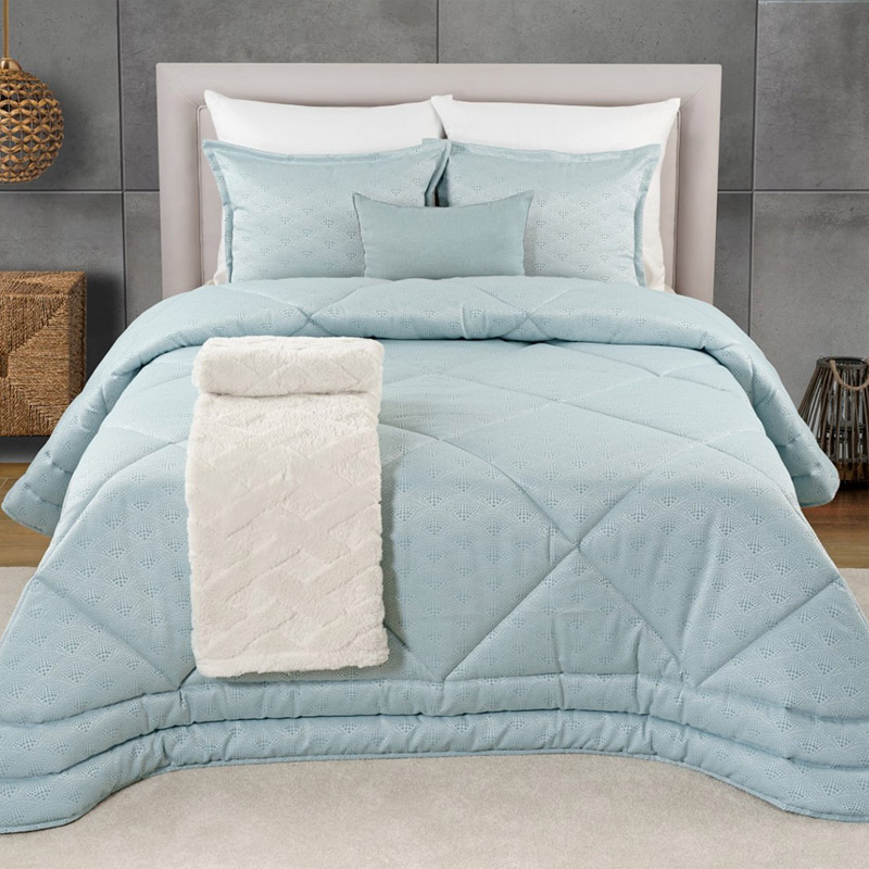 Cantao Jacquard Quilted Bedspread