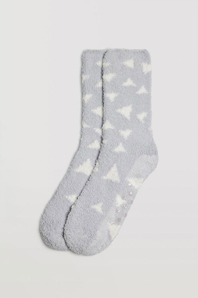 Woman Non-Slip Flannel Socks