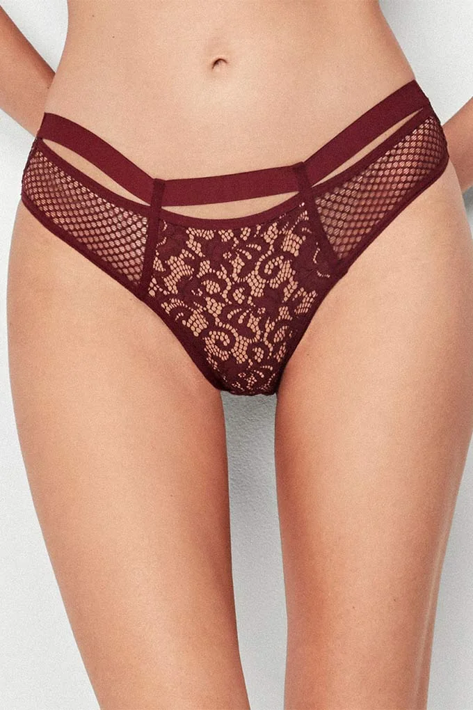 2/10034 Woman Laced Bikini Knickers