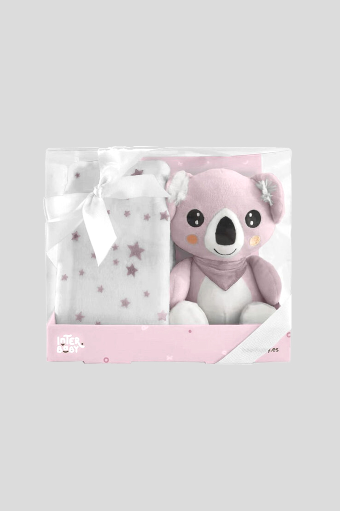 Koala Teddy + Blanket Set
