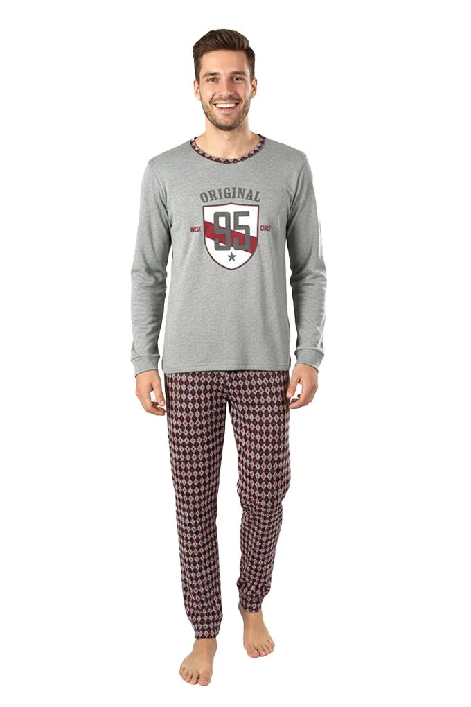 West Coast Man Thermical Printed Pyjama Set