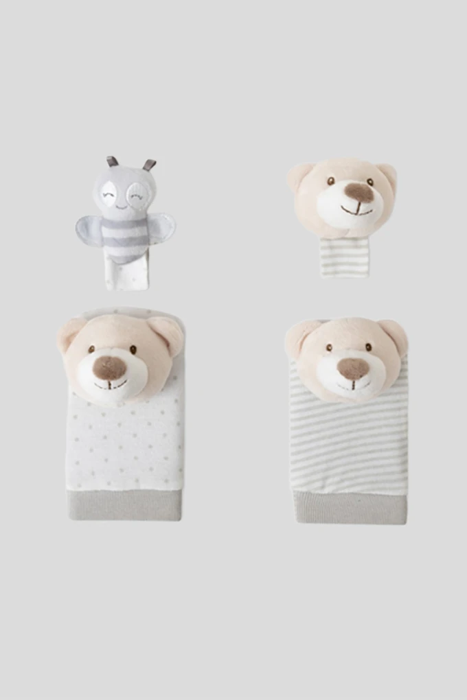 Bears Rattle Baby Set