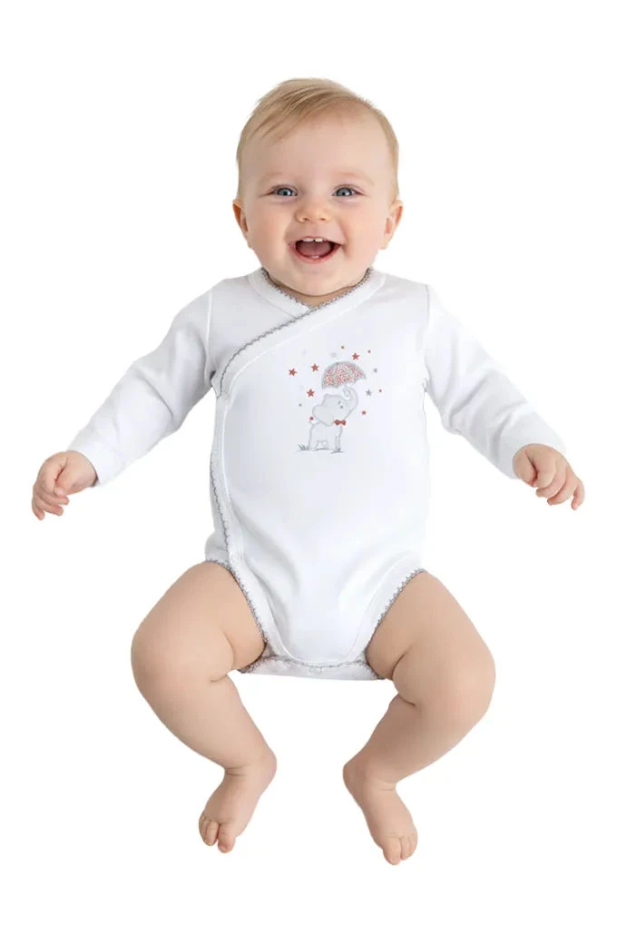 Assorted Thermal Printed Open Side Bodysuit