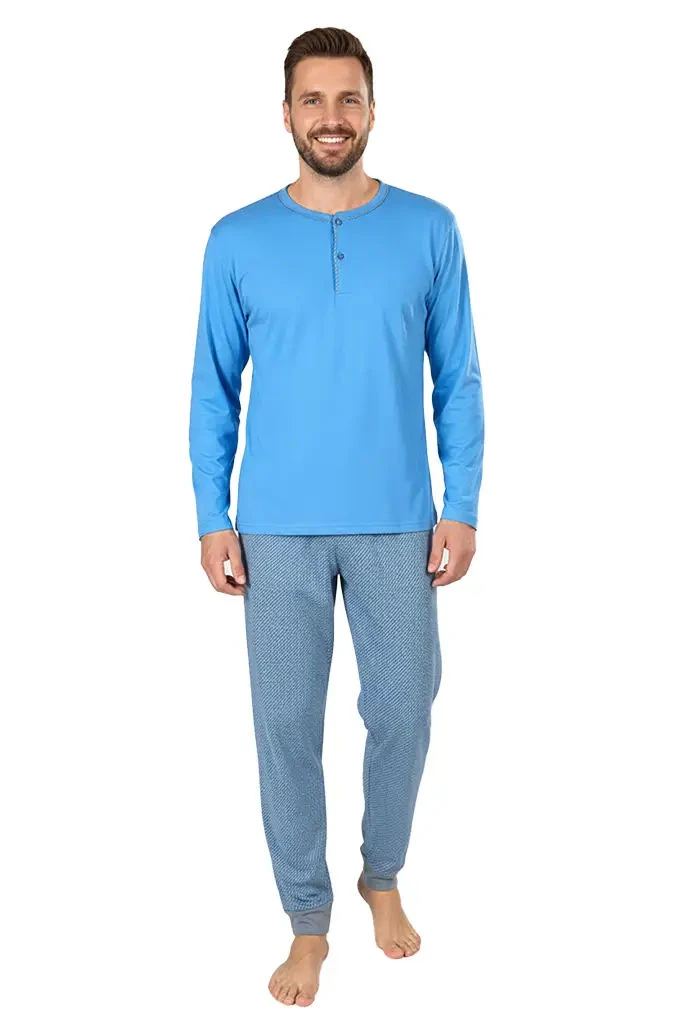 003006 Man Pyjama Set w/ Buttons