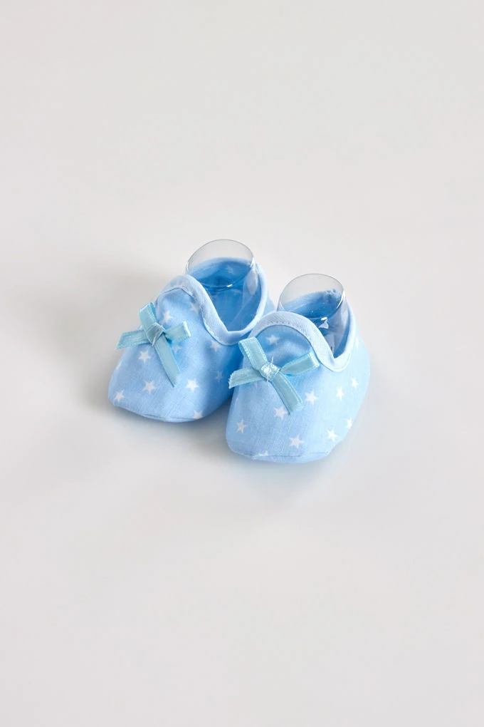 Stars Printed Baby Booties