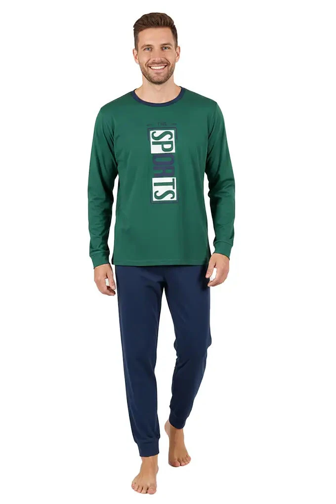 Sports Man Printed Pyjama Set