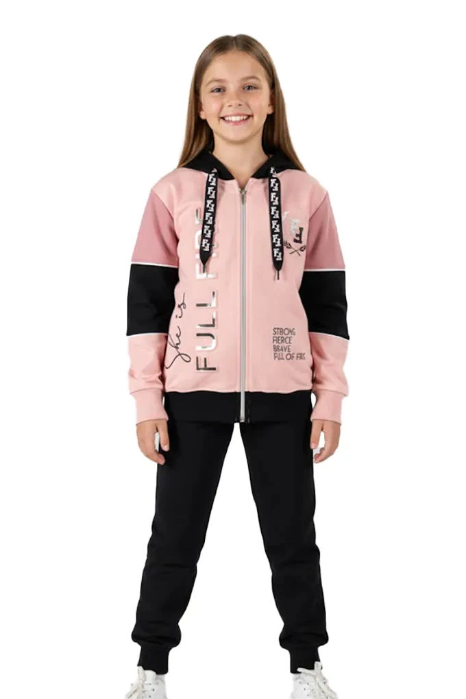 Full Fire Girl Tracksuit w/ Hoddie