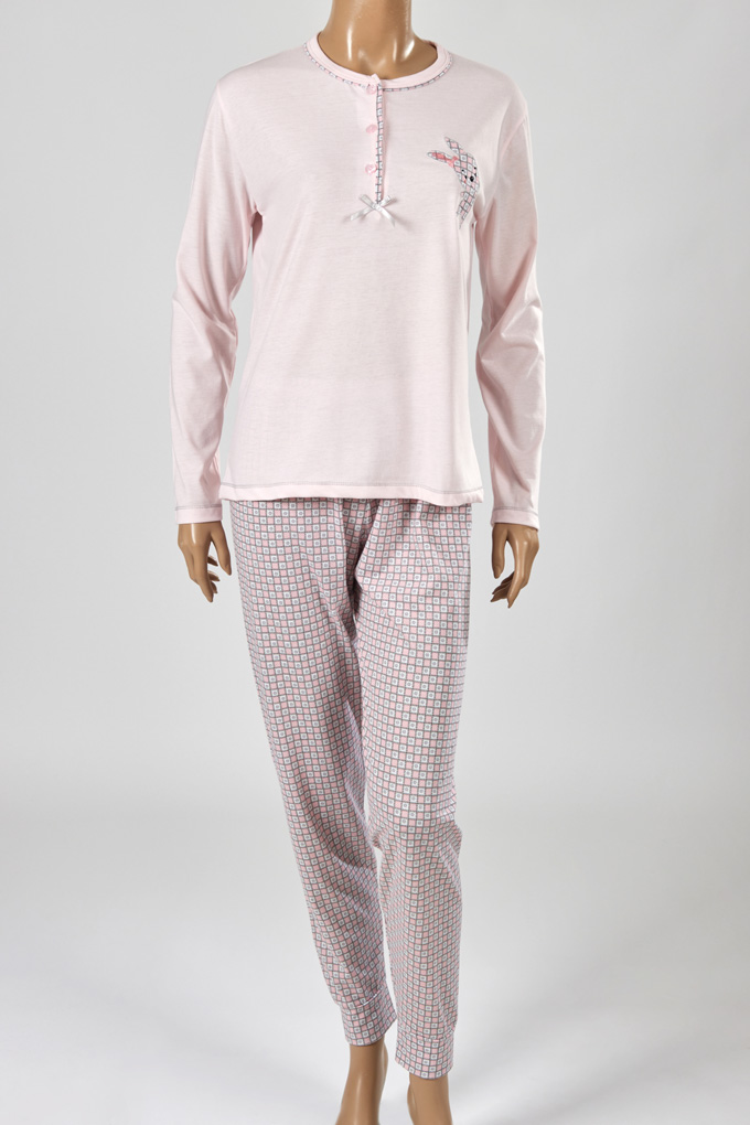 Pijama Estampado Mujer Conejito