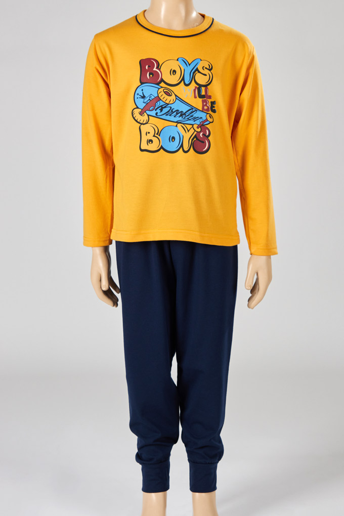 Boys will be Boys Printed Pyjama Set