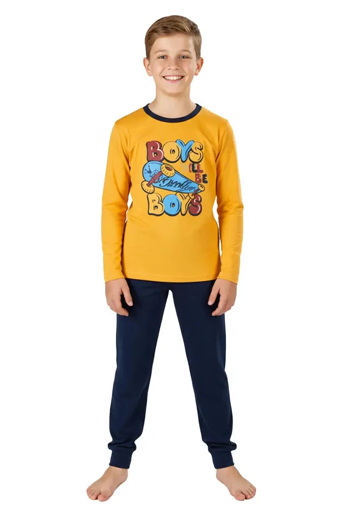 Boys will be Boys Printed Pyjama Set