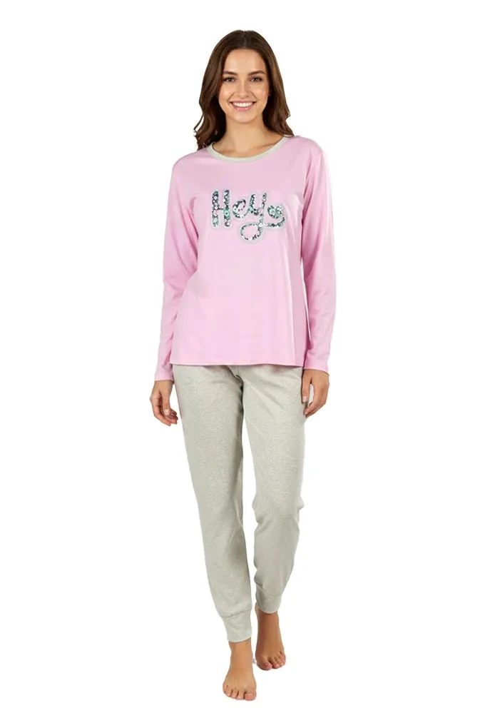 Hey Woman Printed Pyjama Set