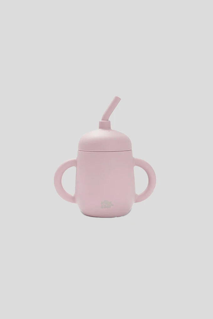 Silicone Anti-Fall Cup + Pajita