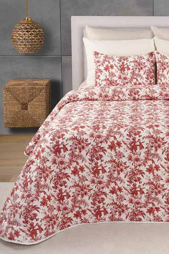 Alícia Jacquard Quilted Bedspread