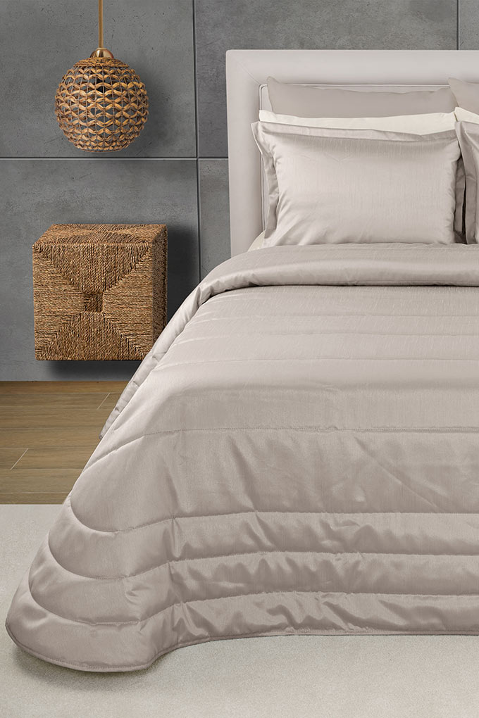 Silk Jacquard Quilted Bedspread