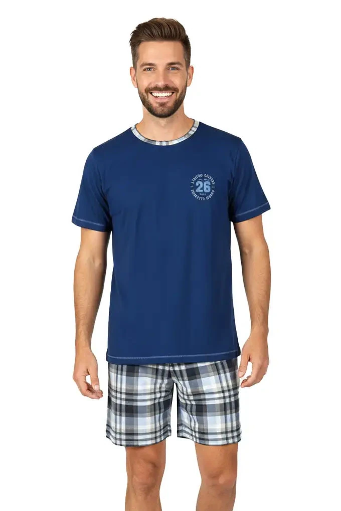 Urban Clothing Man Short Sleeve Printed Pyjama Set