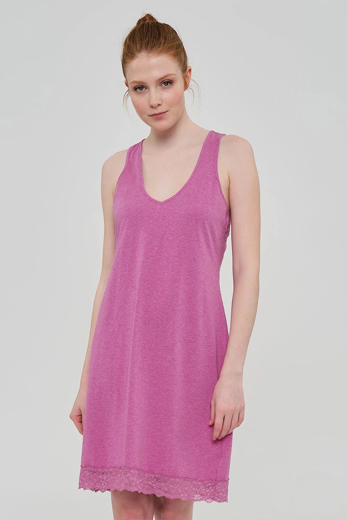 283010 Woman Laced Nighshirt
