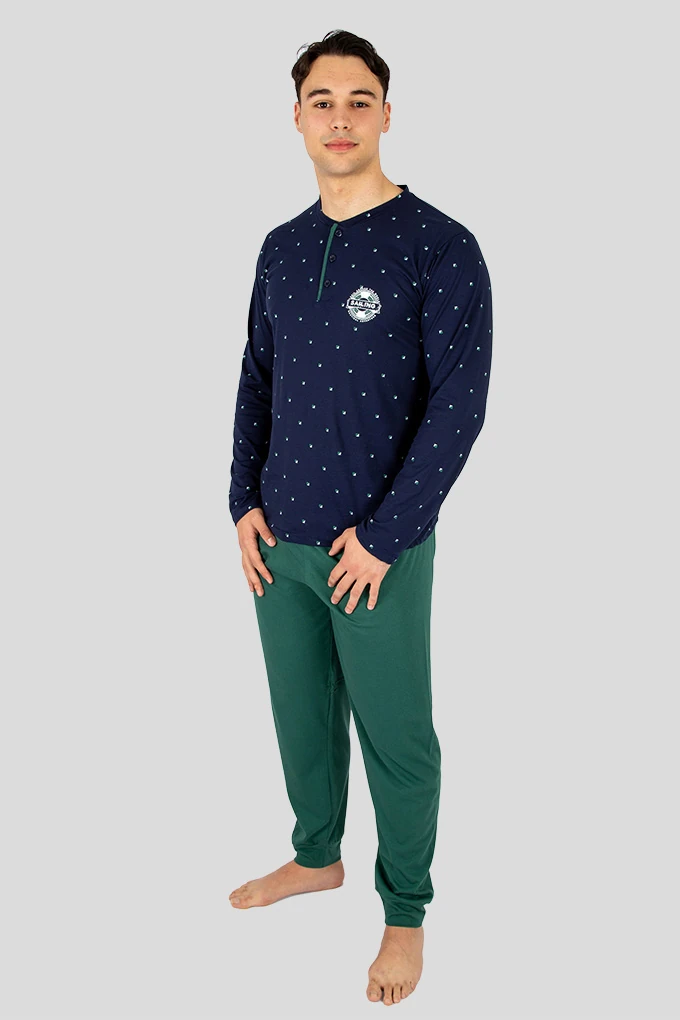 Sailing Man Printed Pyjama Set