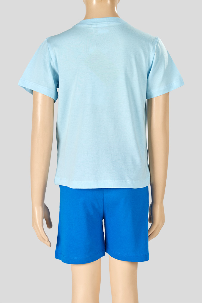 Mickey Boy Printed Short Sleeve Pyjama Set