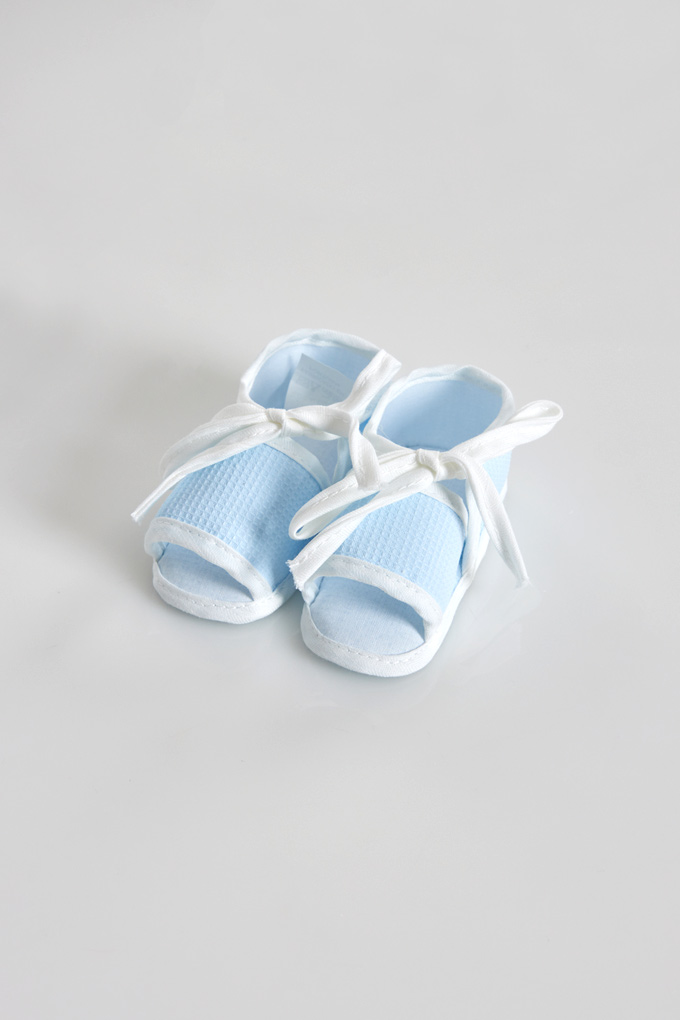 BX 4Pairs Baby Piquet Booties Sandal
