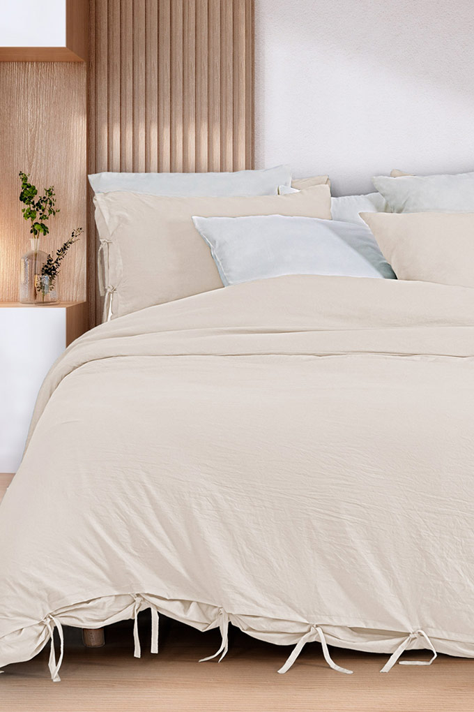 Arinto Washed Microfiber Duvet Cover