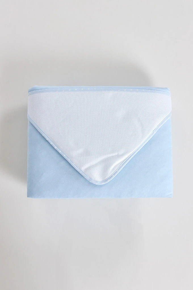 Cotton Baby Blanket f/ Embroidered