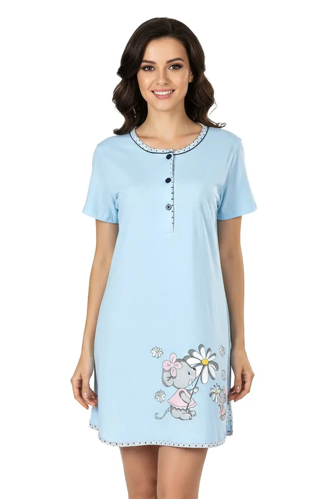 Woman Assorted Printed Night Shirt