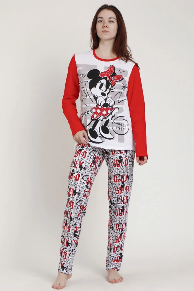 Minnie Woman Printed Pyjama Set