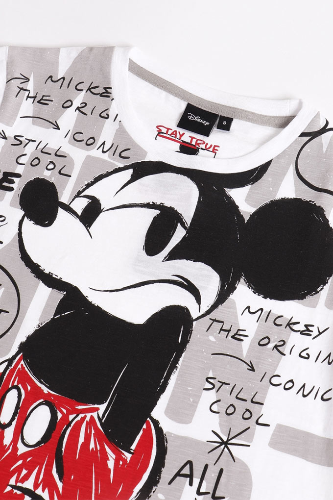 Pijama Estampado Manga Corta Niño Mickey