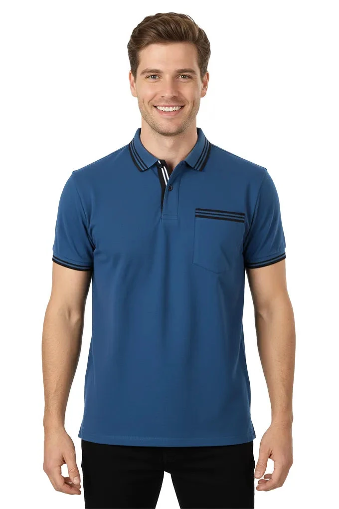 1505 Man Basic Polo w/ Bolsillo