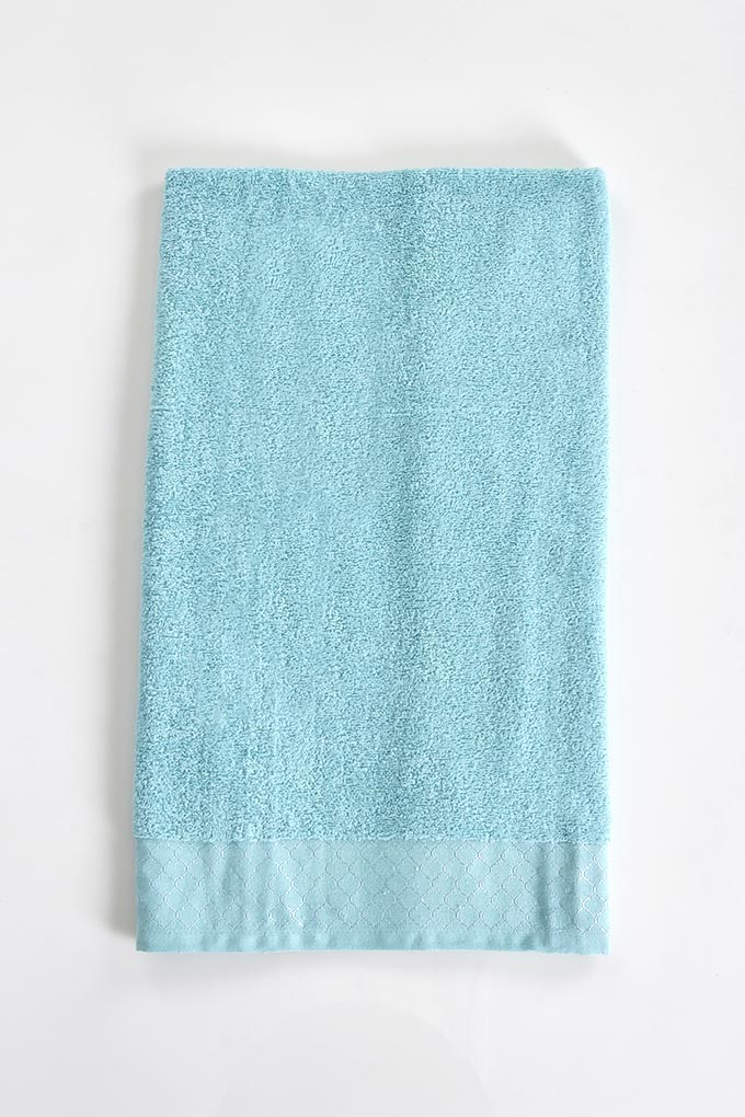 552 Jacquard Terry Shower Towels