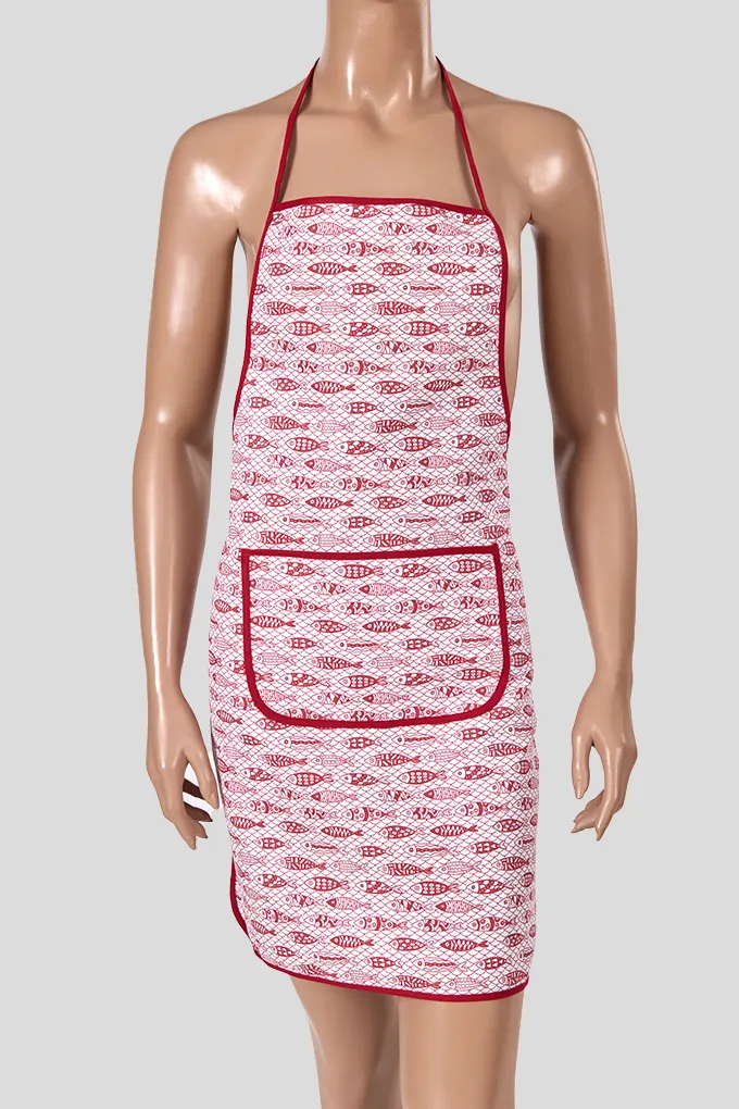 Cardume Printed Twill Kitchen Aprons