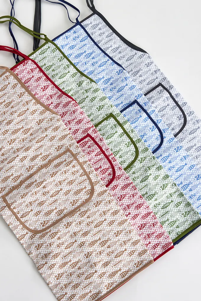 Cardume Printed Twill Kitchen Aprons