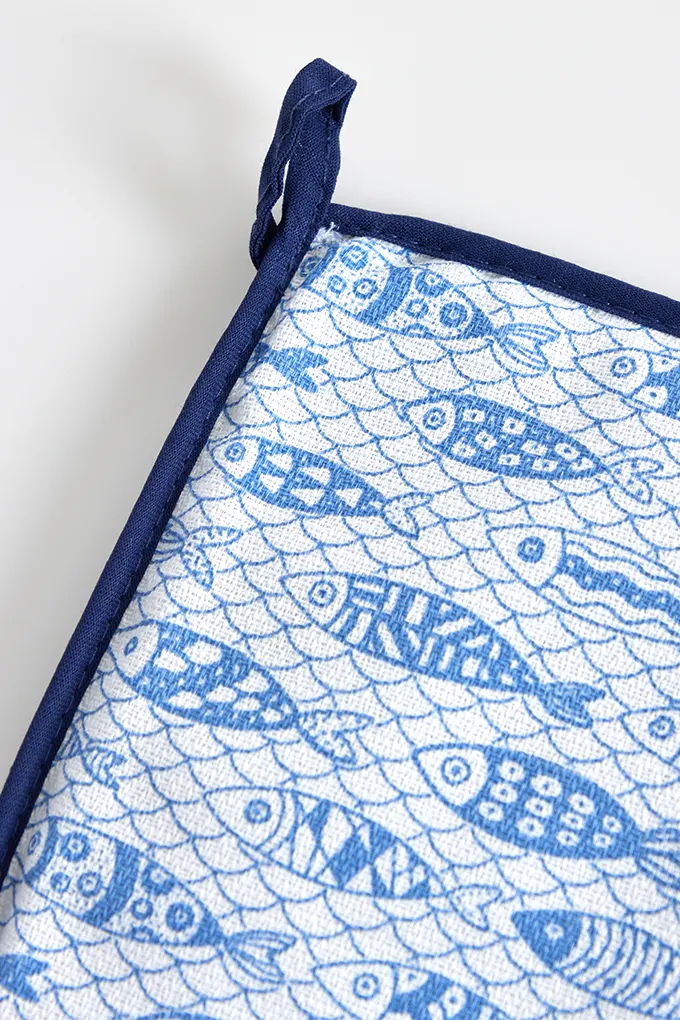 Cardume Printed Twill Pot Holders