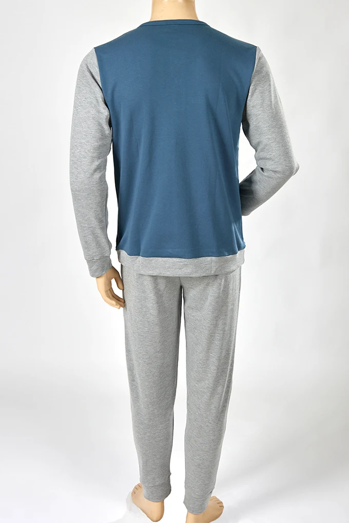 30011 Man Thermal Pyjama Set w/ Buttons